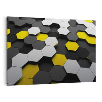 Obraz na płótnie 120x80 - Wymiar abstrakcji - 3D, abstrakcja