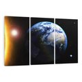 Obraz na płótnie 120x80 - Piękno Ziemi - kosmos, ziemia