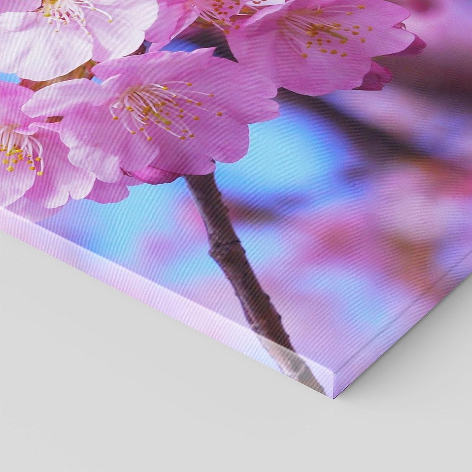 Obraz na płótnie 80x120 - magia kolorów - kwiat, kwiaty