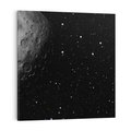 Obraz na płótnie 80x80 - Księżyc kosmiczny - księżyc, kosmos