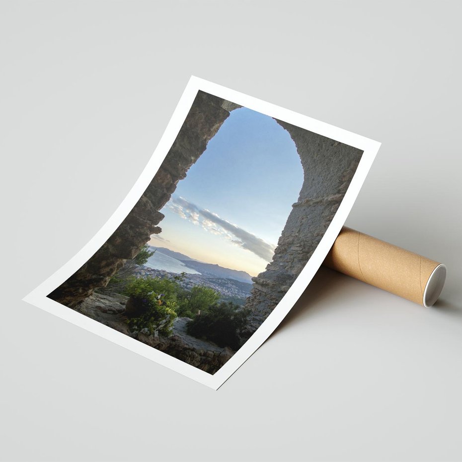 Plakat bez ramy 30x40 - Pejzaż w perspektywie - pejzaż, perspektywa