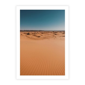 Plakat bez ramy 21x30 - Piasek w Przytulnym Wnętrzu - pustynia, piasek