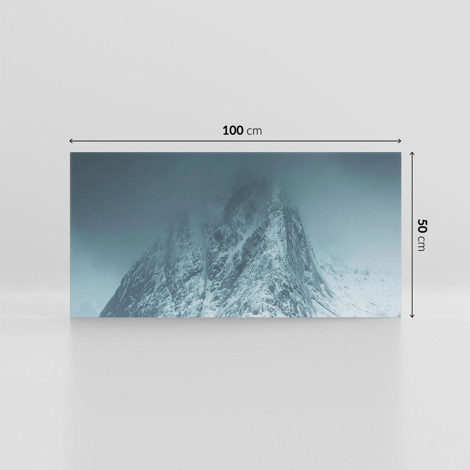 Obraz na płótnie 100x50 - Skandynawski pejzaż - skadynawski, pejzaż