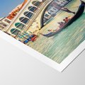 Plakat bez ramy 30x40 - Romantyczna przejażdżka gondolą w Wenecji - Wenecja, gondola