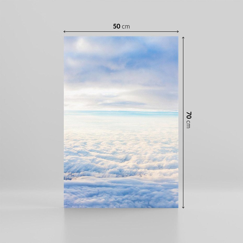 Obraz na płótnie 50x70 - nieskończoność nad głową - niebo, chmury