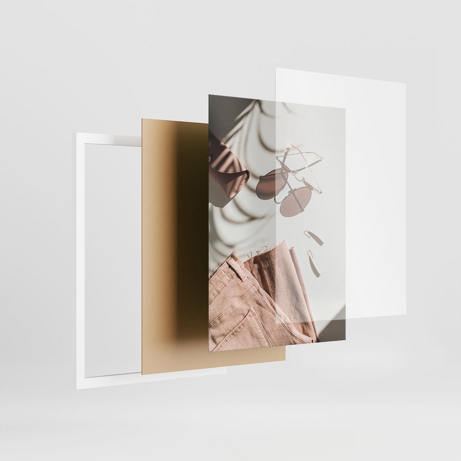 Zestaw obrazy w ramie 40x50 galeria - Coffee, break, kawa, napis - rama biała