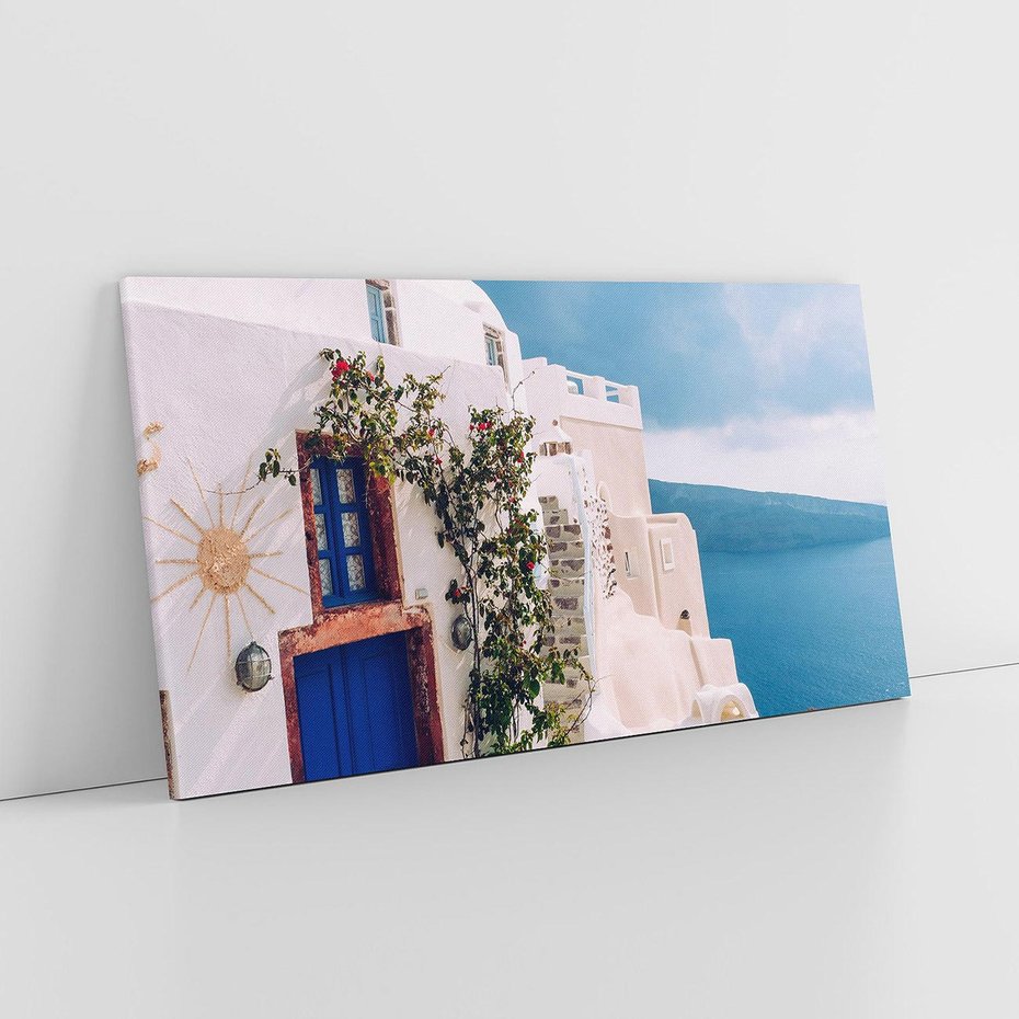 Obraz na płótnie 100x50 - Urok Greckiej Wyspy - Santorini, Grecja