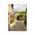 Plakat bez ramy 21x30 - Włoskie Uliczki - włoska, uliczka