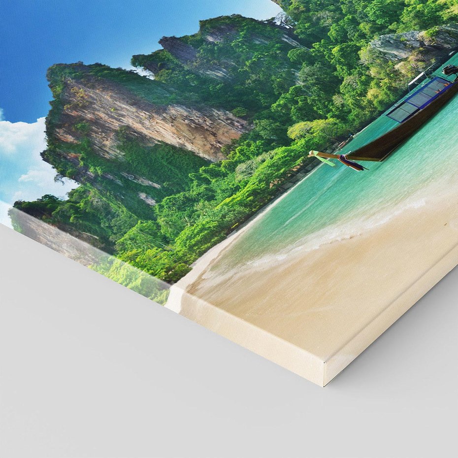 Obraz na płótnie 50x50 - Raj Azji: wyspa, plaża, morze - Azja, wyspa