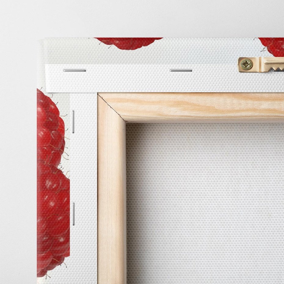 Obraz na płótnie 120x60 - Maliny Jeżyny Owoce - maliny, jeżyny