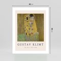 Plakat bez ramy 40x50 - Sztuka Klimta - gustav klimt, pocałunek