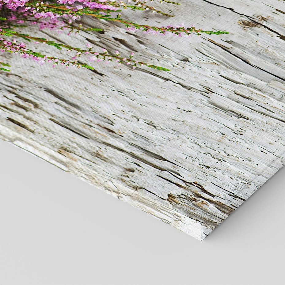 Obraz na płótnie 80x80 - Fioletowe Wrzosy - wrzosy, fiolet