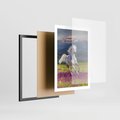 Plakat w ramie 50x70 - Koń Góry: Spotkanie z Wielką Przyrodą - koń, góry - rama czarna