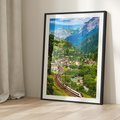 Plakat bez ramy 30x40 - Magiczne Horyzonty - pejzaż, perspektywa