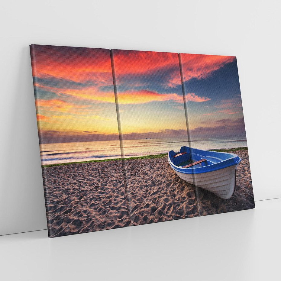 Obraz na płótnie 120x80 - Spokój nad morzem - morze, plaża