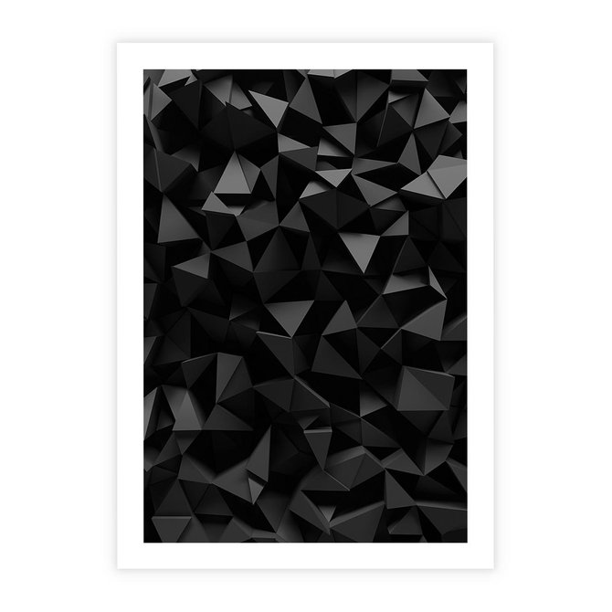Plakat bez ramy 21x30 - Geometryczna nowoczesność - geometryczne, nowoczesne