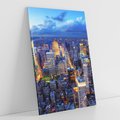 Obraz na płótnie 80x120 - Energia wielkiego miasta - Nowy Jork, NY