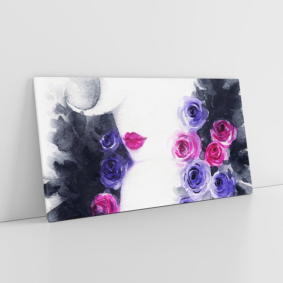 Obraz na płótnie 100x50 - Urok osobowości - kobieta, portret