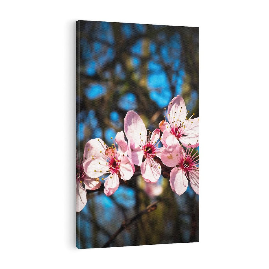 Obraz na płótnie 70x100 - Kwiatowe piękno w pełnym rozkwicie - kwiat, kwiaty