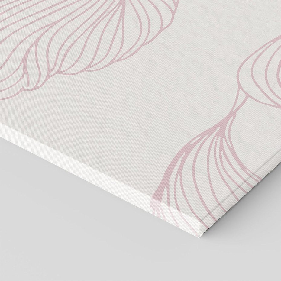 Obraz na płótnie 50x70 - Szept marzeń i tajemnic - abstrakcyjne, roślinne ornamenty