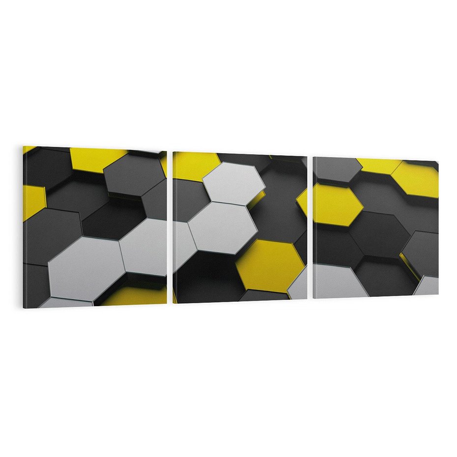 Obraz na płótnie 120x40 - Wymiar abstrakcji - 3D, abstrakcja