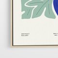 Obraz w ramie 50x70 - Symfonia Przestrzeni - figi, plakat - rama drewno