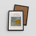 Plakat w ramie 30x40 - Reprodukcja van Gogha - vincent van gogh, reprodukcja - rama czarna