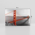 Obraz na płótnie 70x50 - Ikona San Francisco - Most Golden Gate - San, Francisco