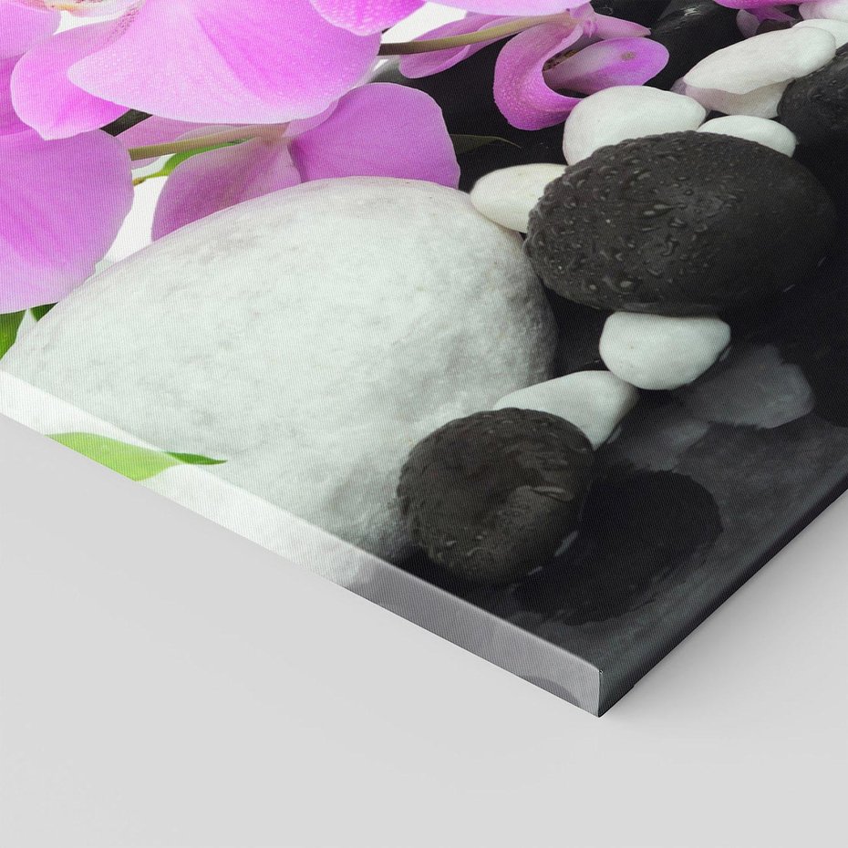 Obraz na płótnie 50x70 - Orchidea w SPA - spa, orchidea