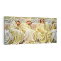 Obraz na płótnie 120x60 - "Marzyciele" (1850-1882) Albert Joseph Moore - Reprodukcja - reprodukcja, obraz na płótnie