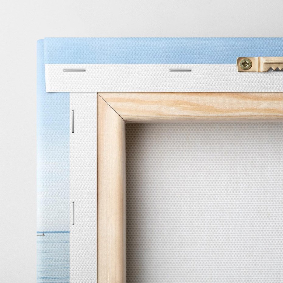 Obraz na płótnie 140x70 - Statek żaglowy na morzu - statek, żagowiec