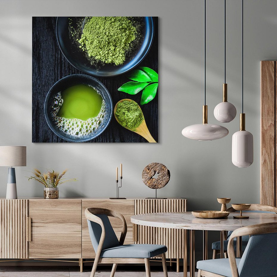 Obraz na płótnie 30x30 - Orientalna ceremonia herbaty - herbata, orient