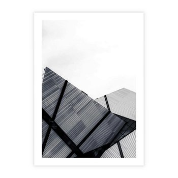 Plakat bez ramy 50x70 - Nowoczesna Metropolia - architektura, proste linie