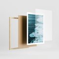 Plakat w ramie 50x70 - Morska potęga - morze, ocean - rama drewno
