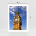 Plakat bez ramy 30x40 - Czasowy Symbol - zegar, Big Ben