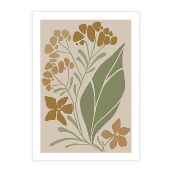 Plakat bez ramy 40x50 - Subtelność Utajona - nowoczesny plakat, roślinność