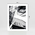 Plakat bez ramy 30x40 - Wznoszący się Wysoko - architektura, wysoki wieżowiec