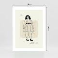 Plakat bez ramy 30x40 - Ekspresja Wewnętrznych Emocji - kobieta, samoakceptacja