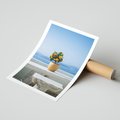 Plakat bez ramy 30x40 - Uroki Santorini - Santorini, Grecja