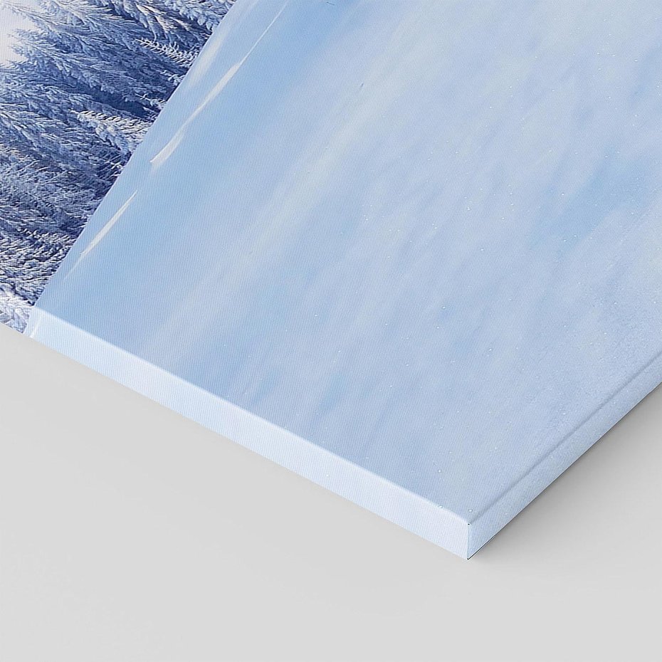 Obraz na płótnie 120x60 - Magia zimowych gór - zima, góry