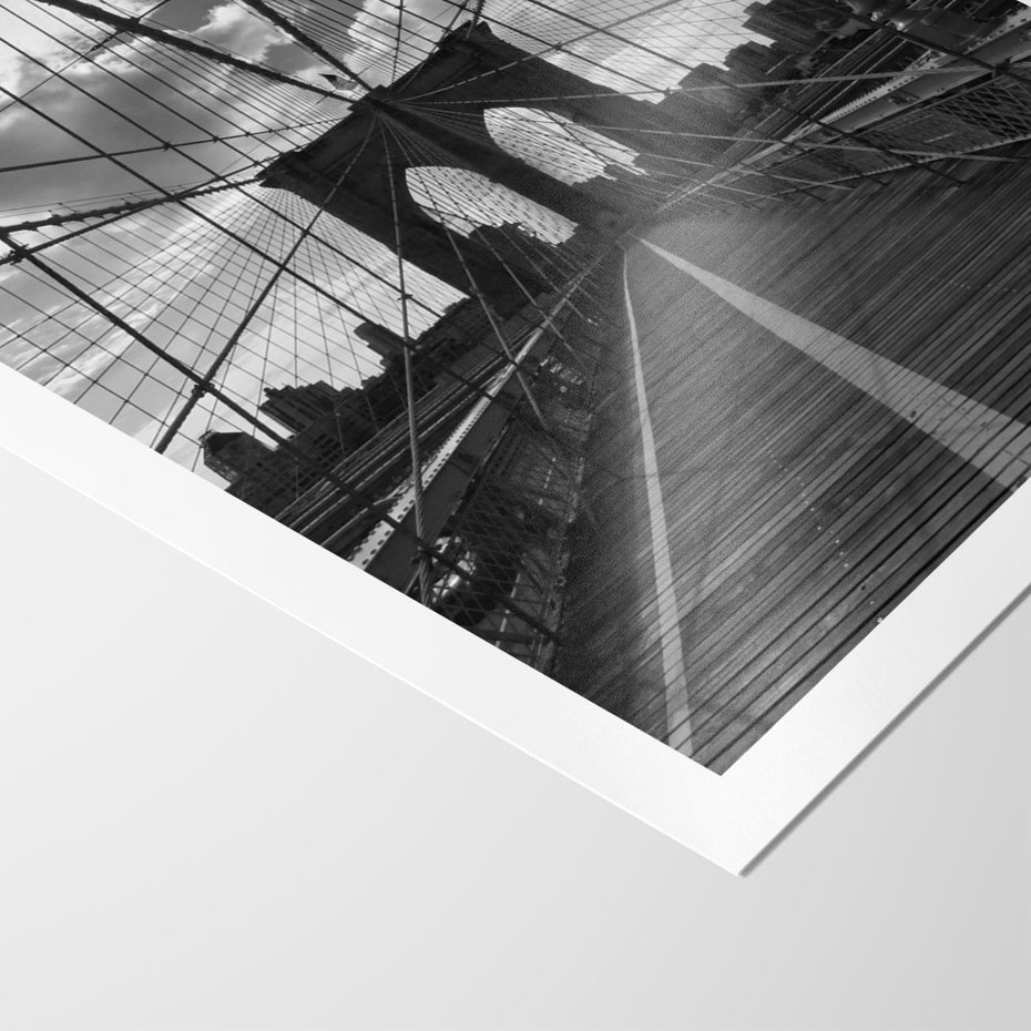 Plakat bez ramy 40x50 - Most Nowoczesności - most, nowoczesny