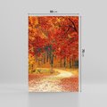 Obraz na płótnie 50x70 - Jesienna melodia lasu - jesień, las