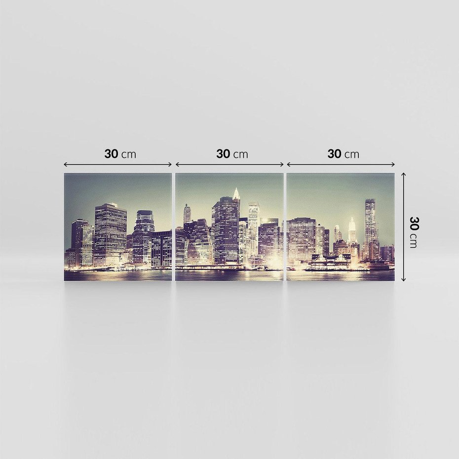 Obraz na płótnie 90x30 - Miasto niekończących się możliwości - Nowy York, miasto