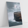 Obraz na płótnie 80x120 - Przyroda w Majestacie - fiordy, klify