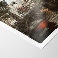 Plakat bez ramy 30x40 - Jesienne Uroki Holandii: Kanały i Most - Holandia, kanały