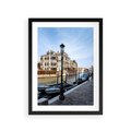 Plakat w ramie 30x40 - Kanały Wenecji - Wenecja, kanały - rama czarna