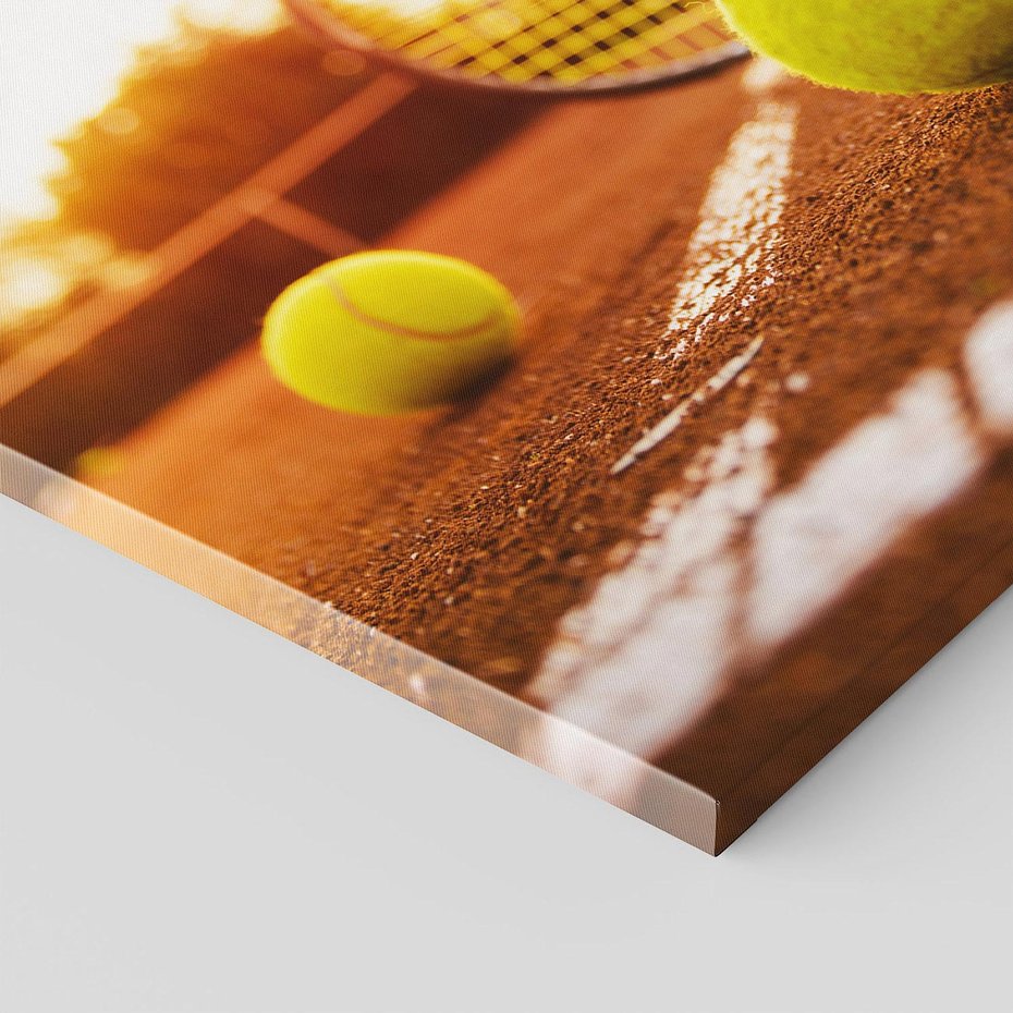 Obraz na płótnie 70x50 - Moc sportowej rywalizacji - tenis, kort
