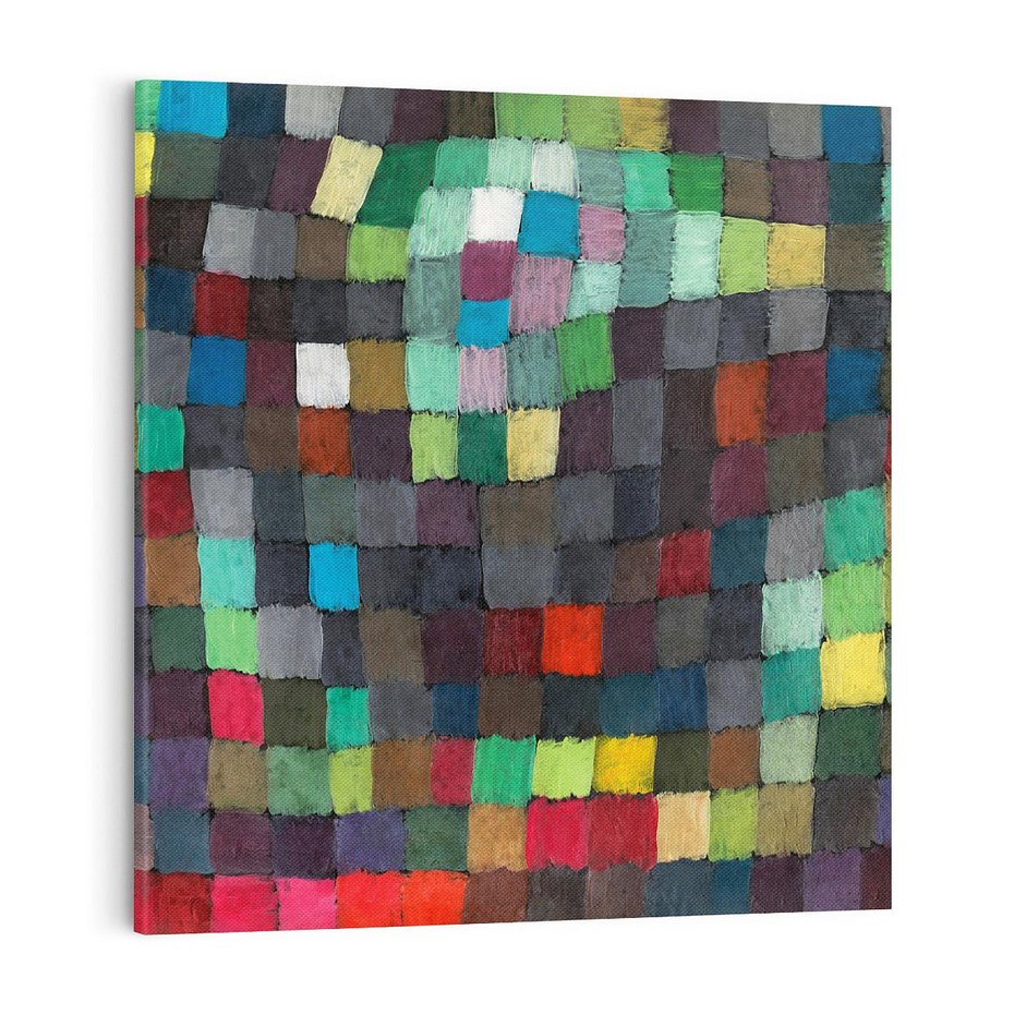 Obraz na płótnie 40x40 - May Picture 1925, Paul Klee - Reprodukcja - reprodukcja, obraz na płótnie