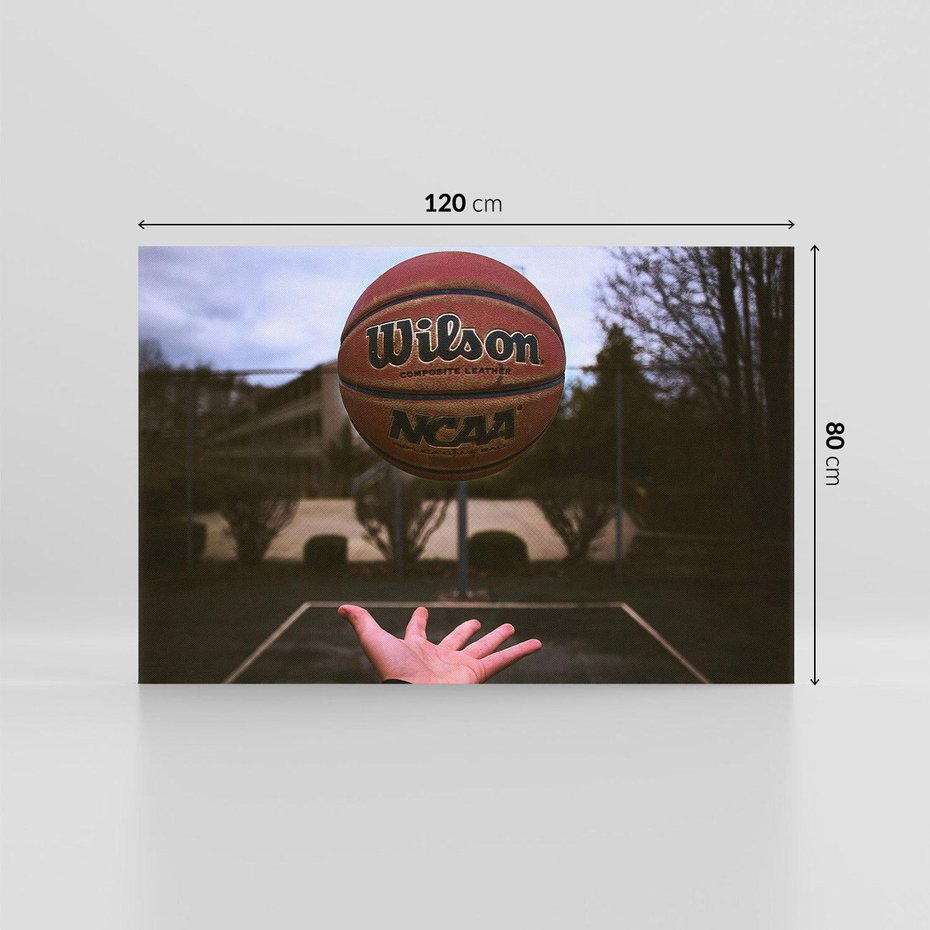 Obraz na płótnie 120x80 - Koszykarskie Pasmo Zwycięstw - koszykówka, piłka