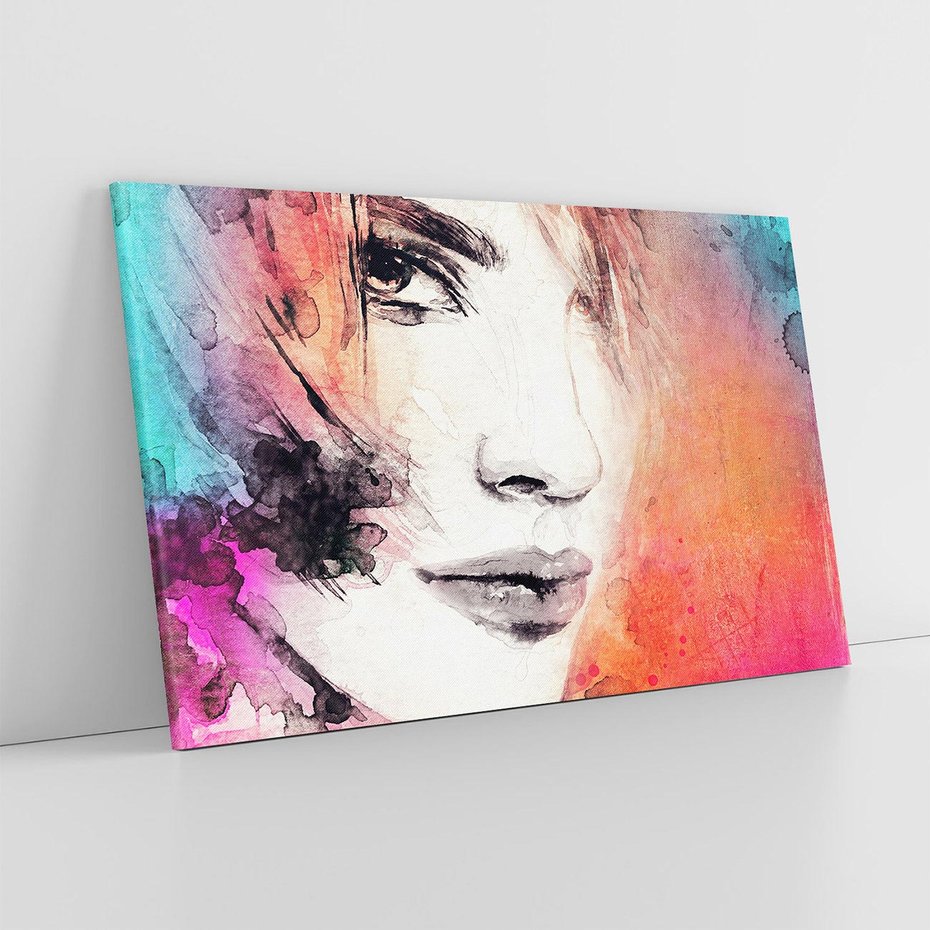 Obraz na płótnie 100x70 - Kobieta w sztuce - portret, kobieta